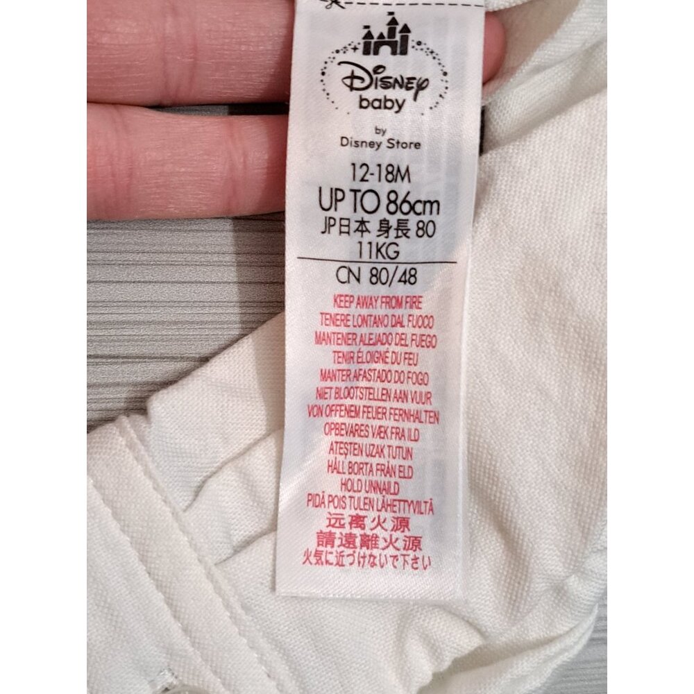 Vtg 101 Dalmations RARE Disney Baby Boys London Button-Up Shirt Bow Tie 12-18 Mo - Picture 9 of 13